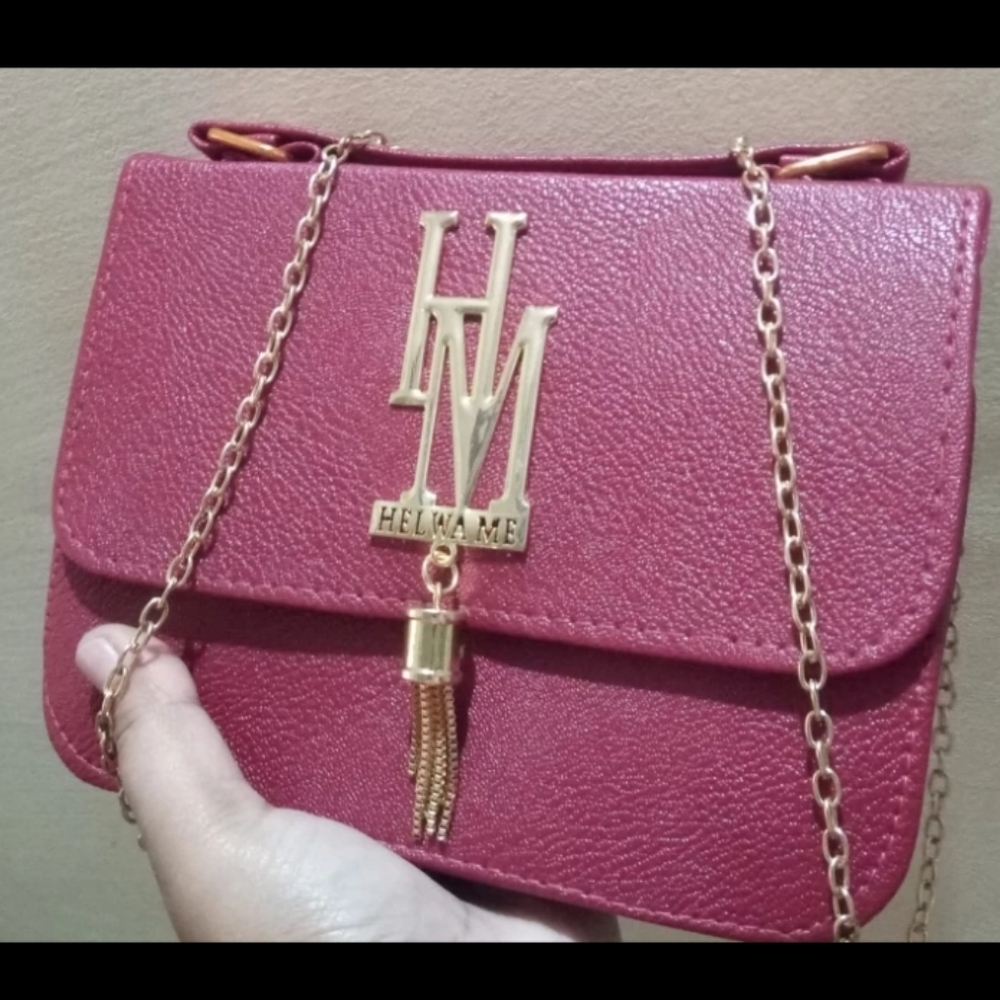 Red Sling Bag - Picture 2 of 4